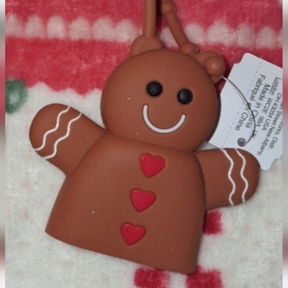 BBW Gingerbread Christmas Pocketbac Holder Bath & Body Works NWT